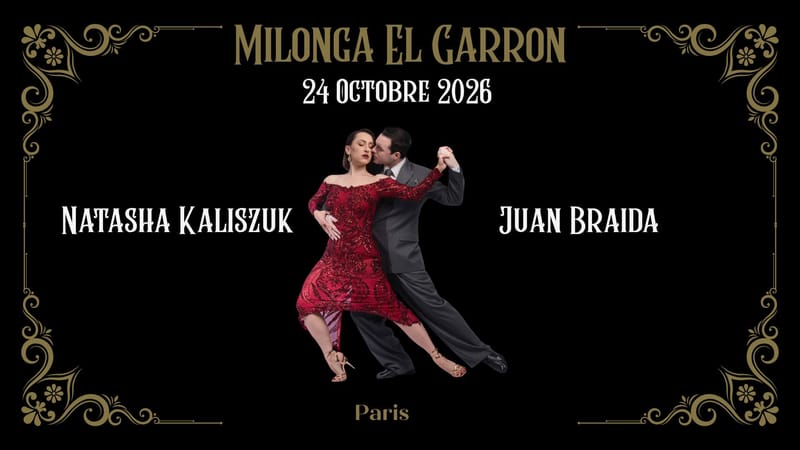 Milonga El Garrón : Natasha Kaliszuk - Juan Braida