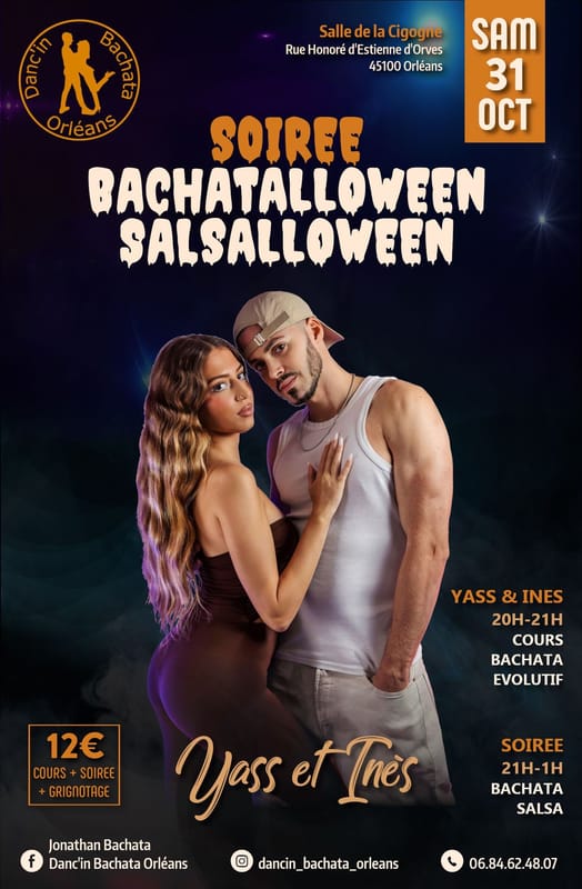 Soirée DBO Bachata-Salsa à la Cigogne samedi 31/10/2026