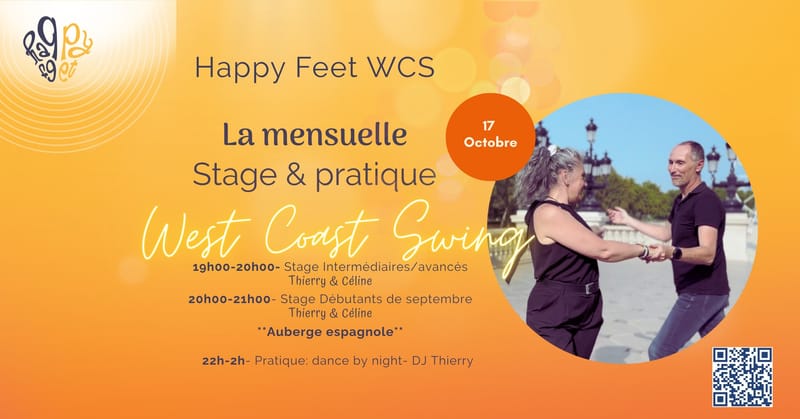 Mensuelle 100% WCS Happy Feet- Octobre