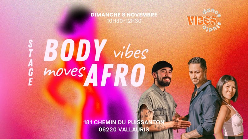 STAGE débutant « Body Moves & Afro Vibes »