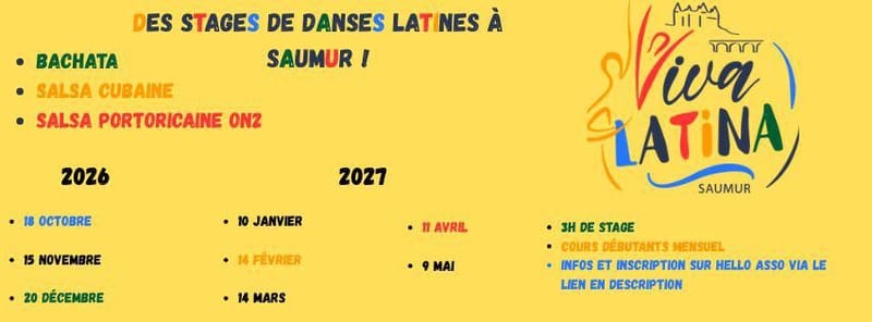 Stage de danses latines