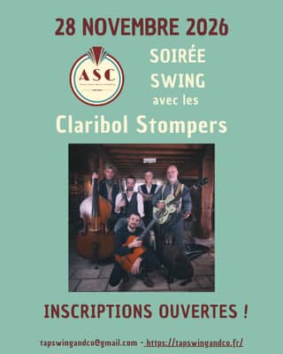 Soirée SWING - CLARIBOL STOMPERS - Festival ASC