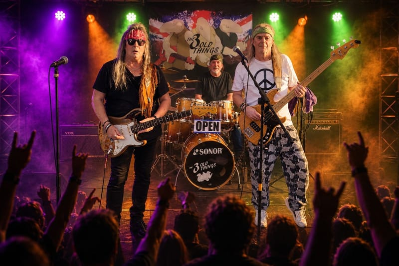 Soirée reprises BLUES/ROCK avec THE 3 OLD THINGS en concert