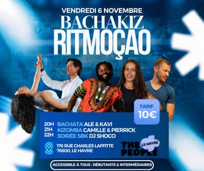 BACHAKIZ | RITMOÇÃO | Cours & soirée SBK | The People Rooftop Bar | Le Havre