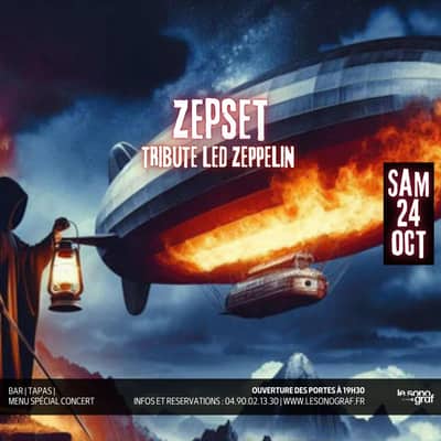 ZEPSET - TRIBUTE LED ZEPPELIN EN CONCERT AU SONOGRAF 🔥