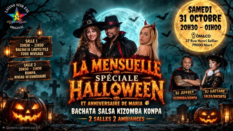 🎃🦇 LA MENSUELLE SPÉCIALE HALLOWEEN & ANNIVERSAIRE DE MARIA 🦇🎃