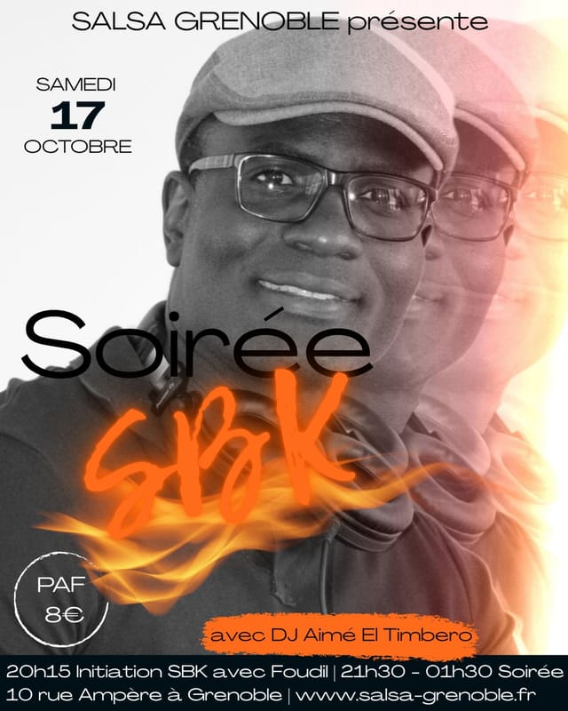 SOIRÉE SALSA BACHATA KIZOMBA AVEC DJ AIMÉ EL TIMBERO