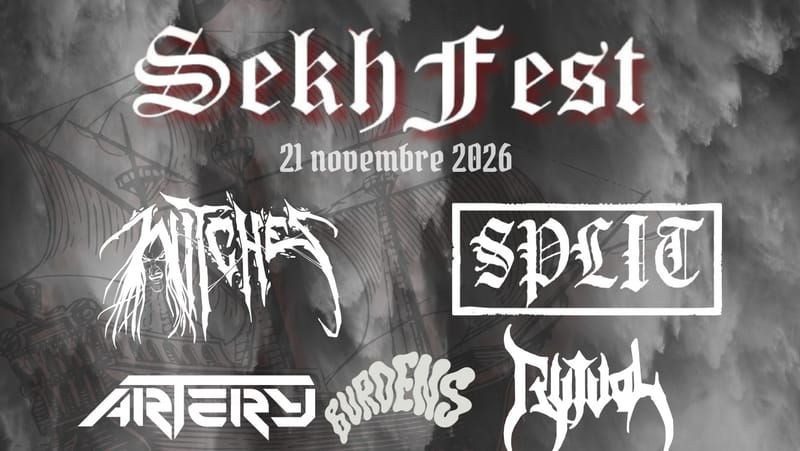 SEKHFEST 6EME EDITION / FESTIVAL ROCK METAL / PRIX LIBRE / ROCHEFORT
