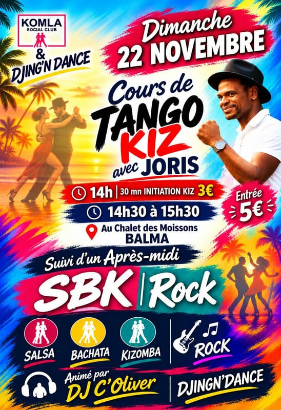 NOUVEAUTE.....APRES MIDI DANSANT au CHALET des MOISSONS/ S.B.K Rock/ Repas du midi