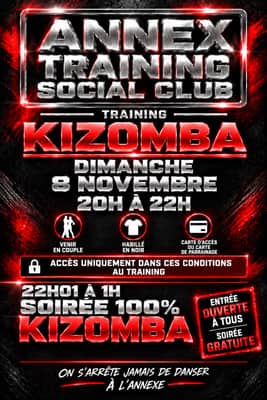 ⚫ANNEX TRAINING SOCIAL CLUB KIZOMBA⚫