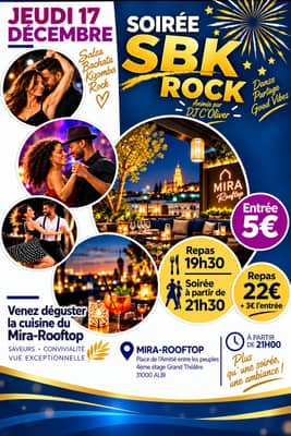 SOIREE S.B.K. ROCK au MIRA à ALBI