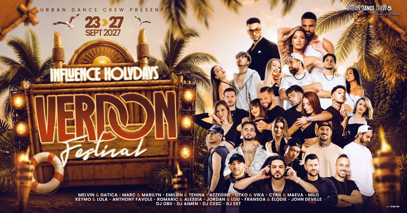 Influence holidays Verdon 2027