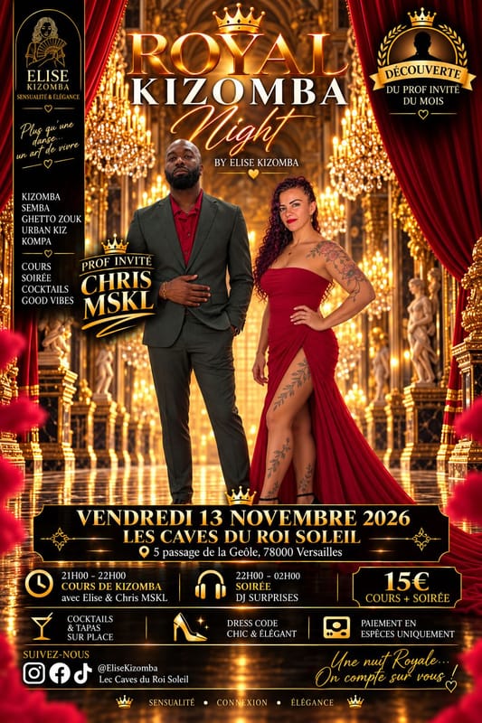 👑👠Royal Kizomba Night👠👑