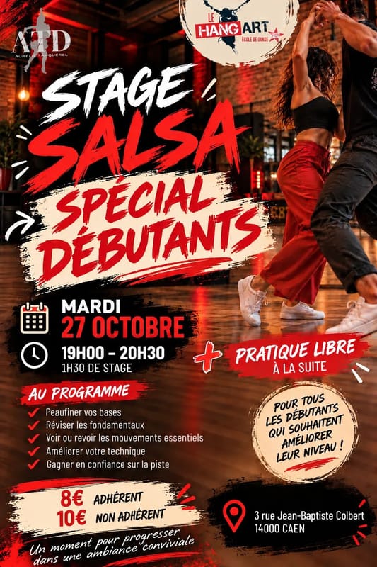 stage salsa spécial DÉBUTANT
