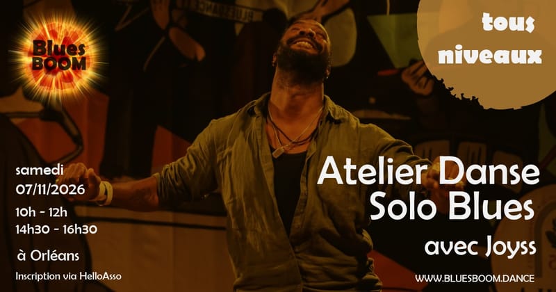 Atelier Danse Solo Blues avec Joyss