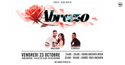 🌹 ABRAZO — Soirée 100% Bachata
