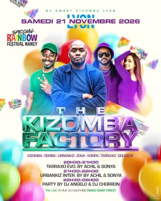 🌈😍 THE KIZOMBA FACTORY SPECIAL RAINBOW FESTIVAL 🌈😇