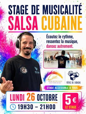 🎶 STAGE DE MUSICALITÉ – SALSA CUBAINE 🎶