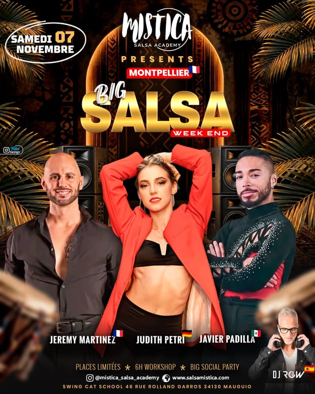 BIG SALSA WEEK-END #3 - STAGE DE SALSA - MISTICA