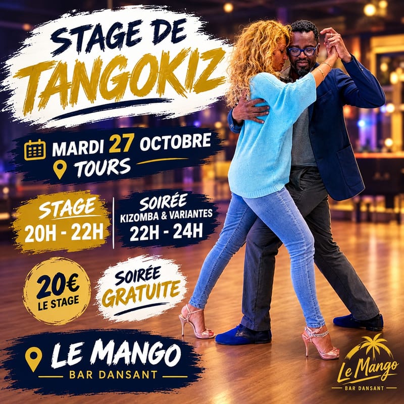 Stage de Tangokiz à Tours à Le Mango