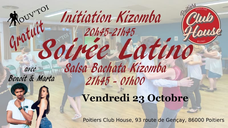 Soirée Latino SBK au Poitiers Club House