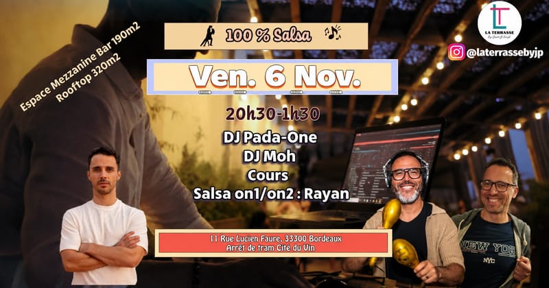 100% Salsa à la Terrasse by JP
