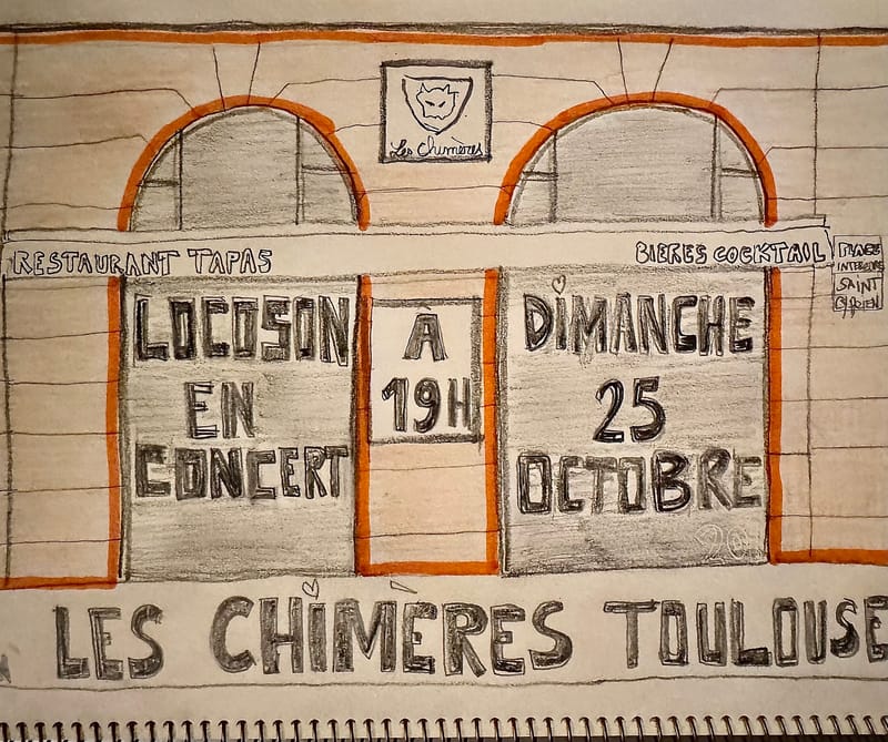 Concert de Locoson aux Chimères