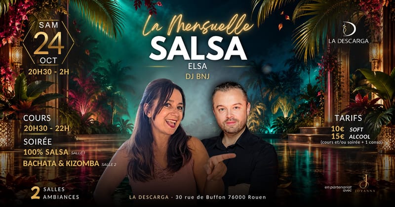 La Mensuelle Salsa avec Elsa à La Descarga