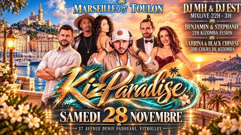 🌟Welcome to KizParadise🌟100% Kiz - Samedi 28 Novembre