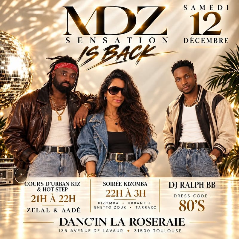 💫MDZ SENSATION 80’S - 5eme Édition‍🔥