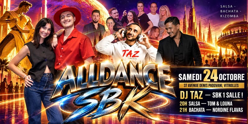 🌟 AllDance SBK ( 1salle)🌟 - SAMEDI 24 OCT