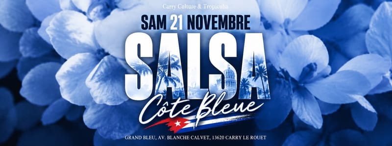 Soirée SALSA Côte Bleue
