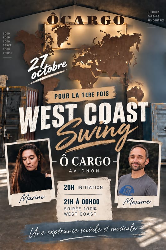 Initiation + soirée 100% West Coast Swing