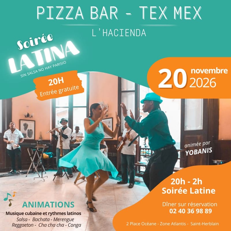 Soirée Latina "DINER SALSA FIESTA"