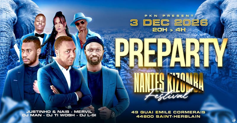 PRÉ-PARTY Nantes kizomba festival 2026