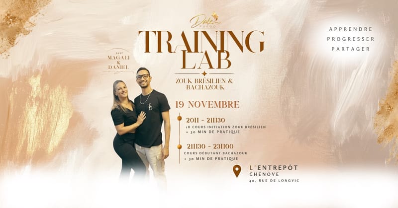 ✨TRAINING LAB : ZOUK & BACHAZOUK ✨