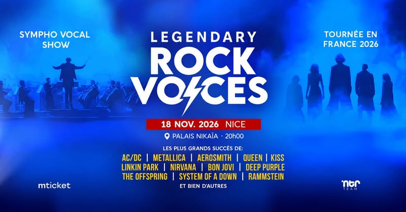 18/11 | Legendary Rock Voices | NICE