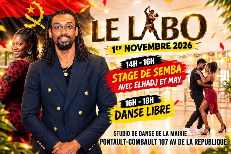 Stage Intensif de Semba avec Elhadj et May à Pontault-Combault 🕺💃
