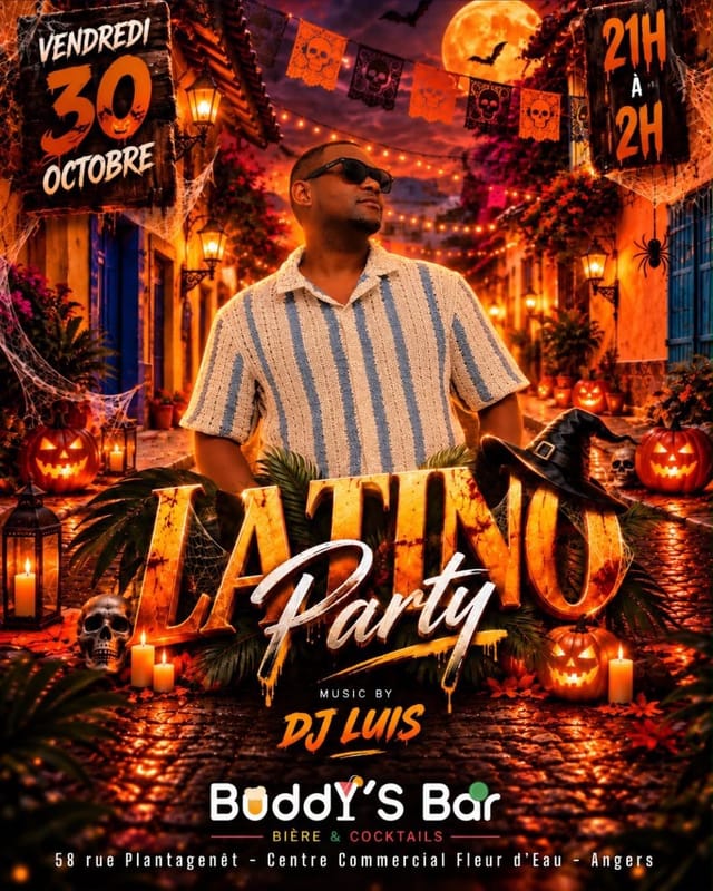 Fiesta Latina spéciale Halloween 🎃