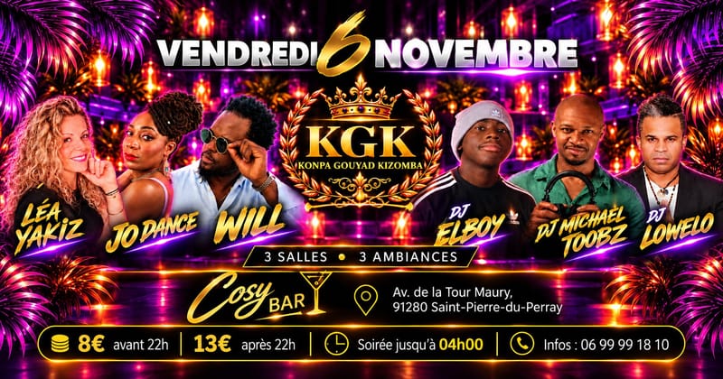 KGK NIGHT / KONPA GOUYAD KIZOMBA