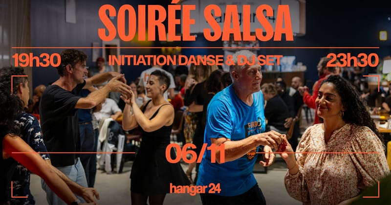 SOIRÉE SALSA : INITIATION DANSE & DJ SET 💃