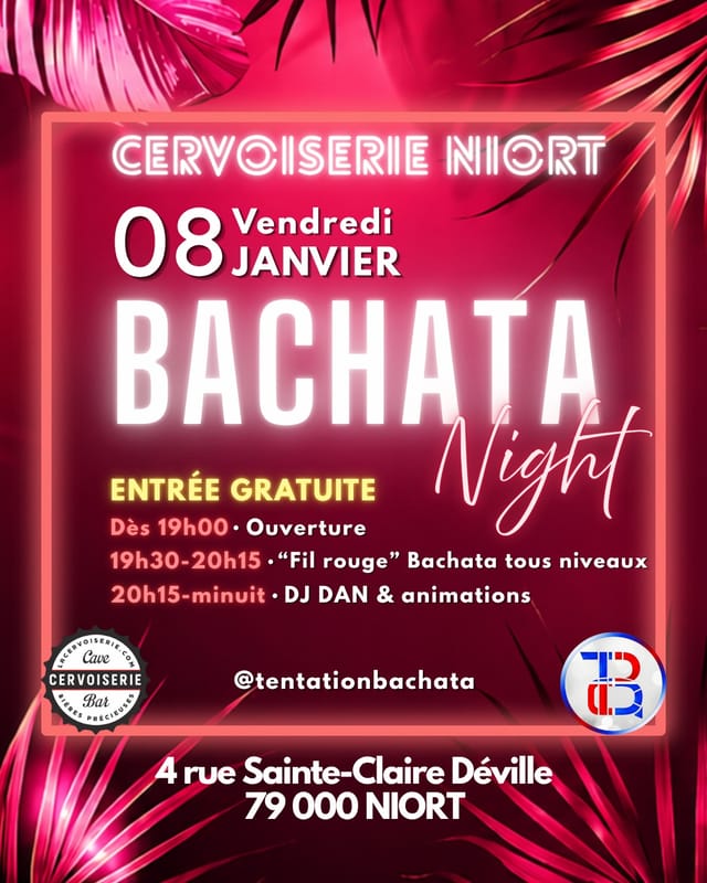 Bachata Night - Cervoiserie Niort