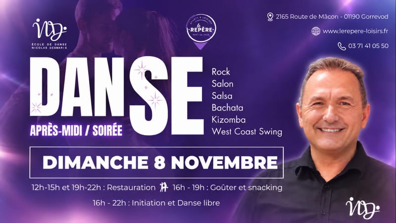 🕺🏻 100% Danse au Repere