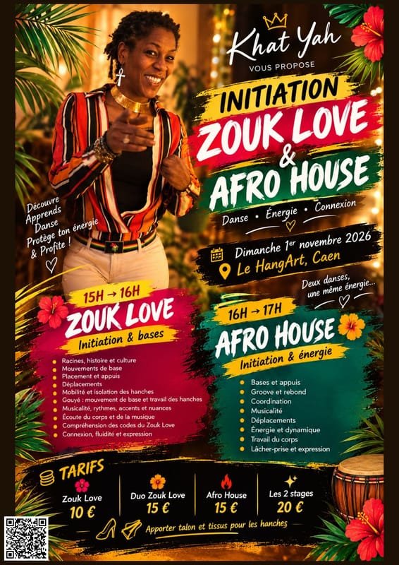 Ateliers initiation Zouk Love & Afro House