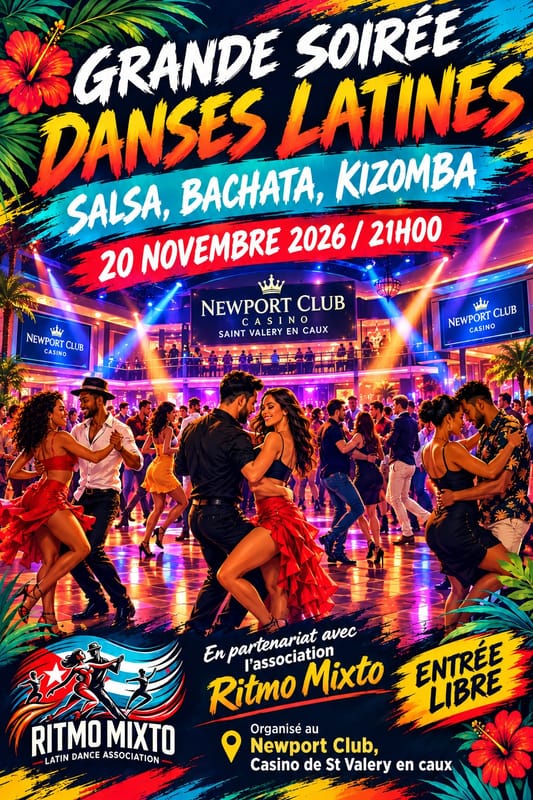 Grande soirée danses latines.