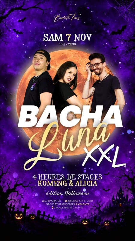 Bacha Luna XXL 🎃 Komeng & Alicia 🕷 édition Halloween