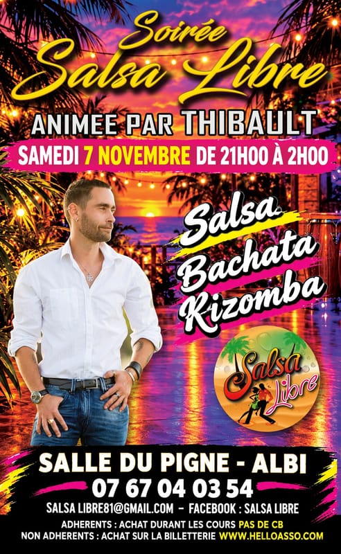 Soirée Salsa Libre 7/11/2026