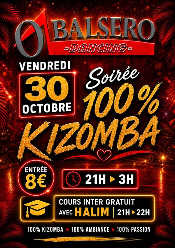 Soirée 100% Kizomba