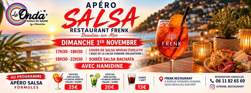 Apero Salsa chez Frenk
