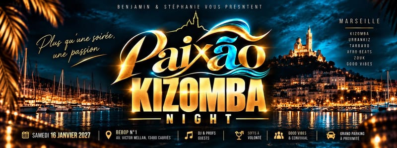 Paixao Kizomba Night - Plan de campagne